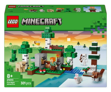 Klocki LEGO® LEGO MINECRAFT 21593 Przetrwanie pierwszej nocy